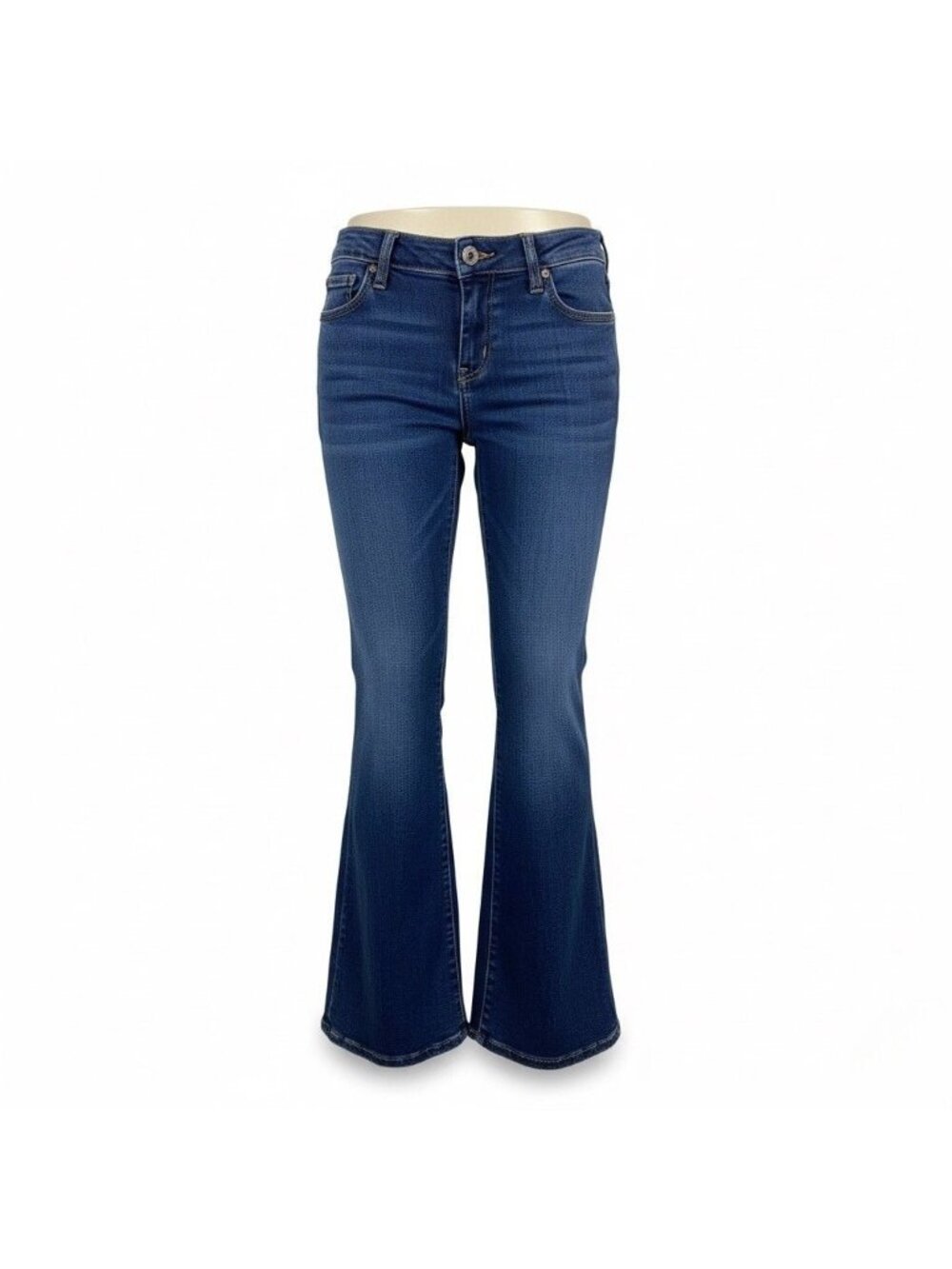 Kut Womens Dark Wash Denim Bootcut Jeans Size 4